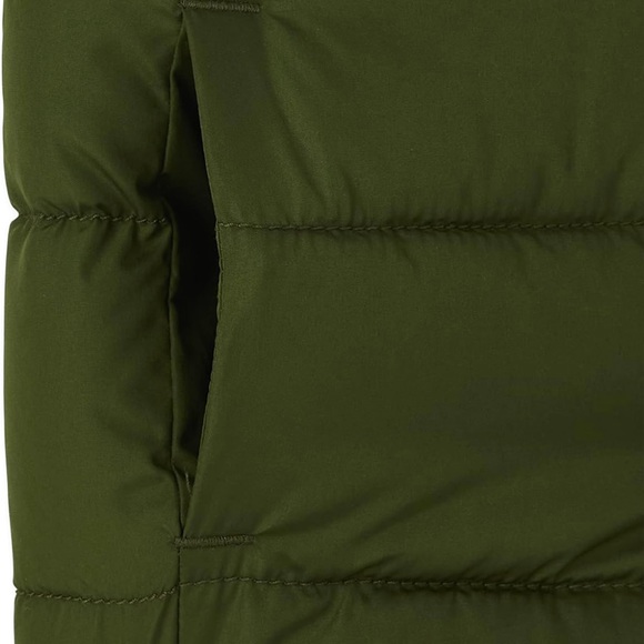Children’s Place Olive Green Puffer Jacket XLarge - Picture 3 of 7